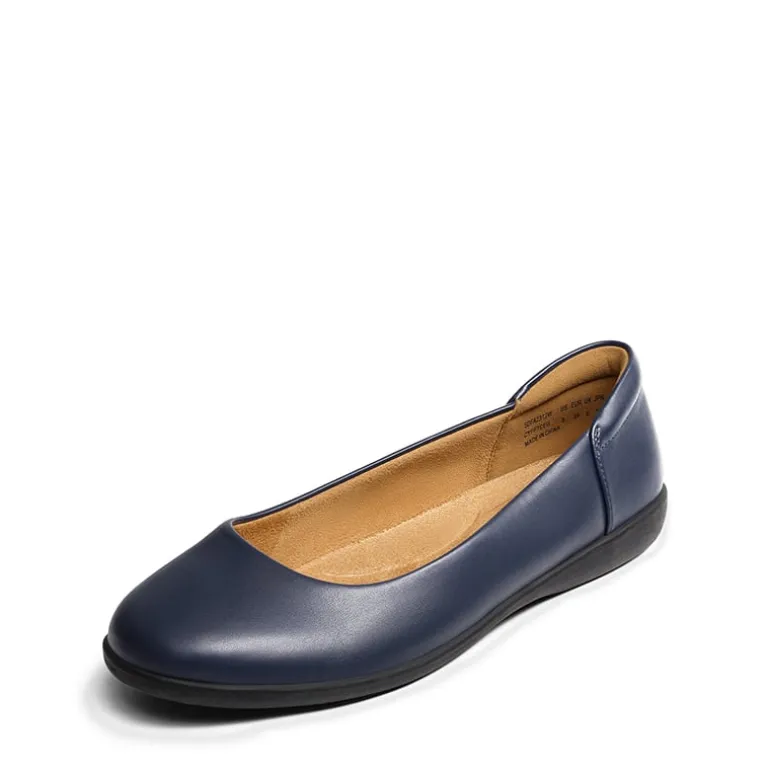 Ascenelle Comfortable Round Toe Ballet Flats