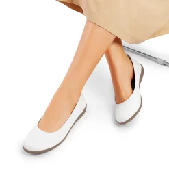 Ascenelle Comfortable Round Toe Ballet Flats