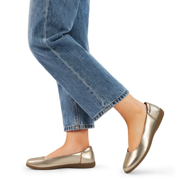 Ascenelle Comfortable Round Toe Ballet Flats
