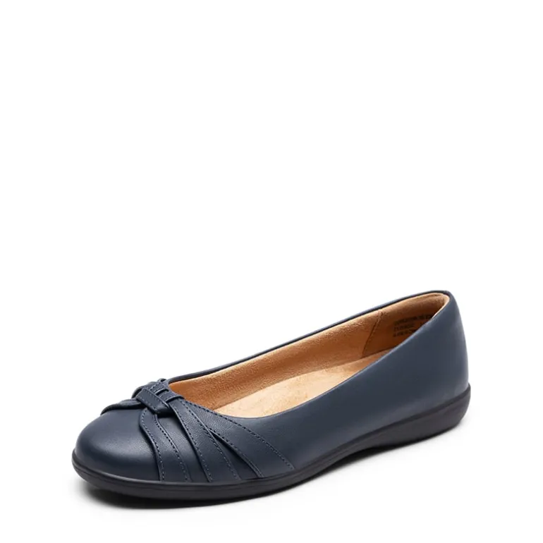 Ascenelle Comfortable Round-toe Flats