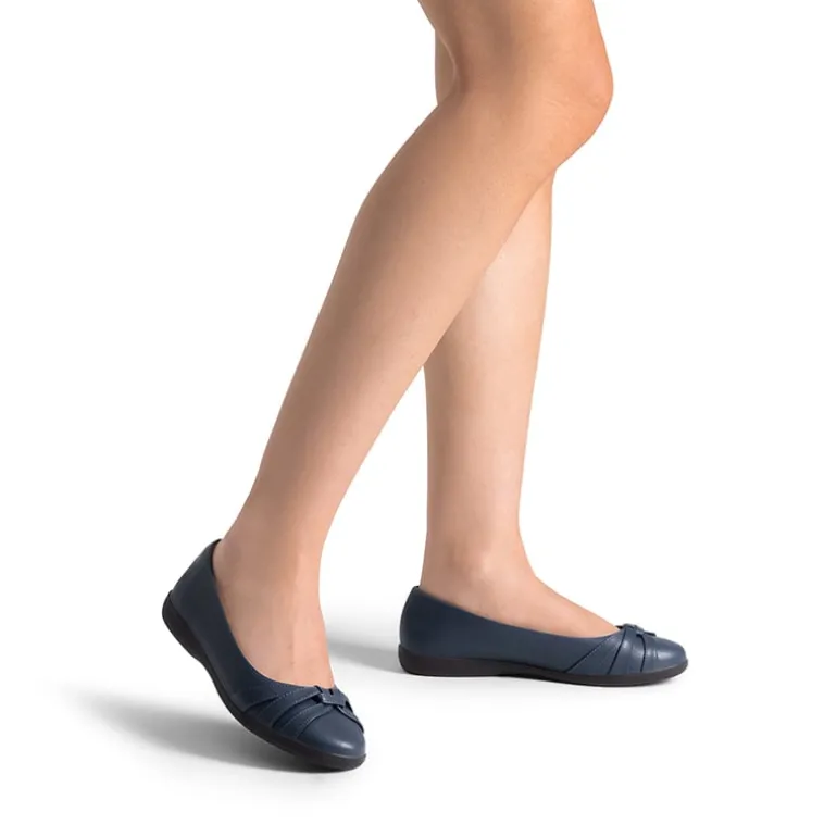 Ascenelle Comfortable Round-toe Flats