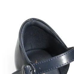 Ascenelle Comfortable Strap Low Block Heel Pumps
