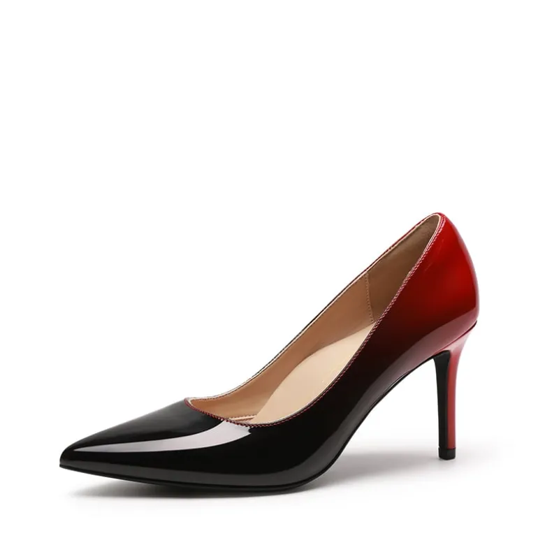 Ascenelle Comfy Pointed Toe Stiletto Heel Chic Pumps