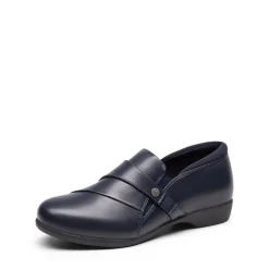 Ascenelle Ergonomic Slip-On Vegan Leather Flats