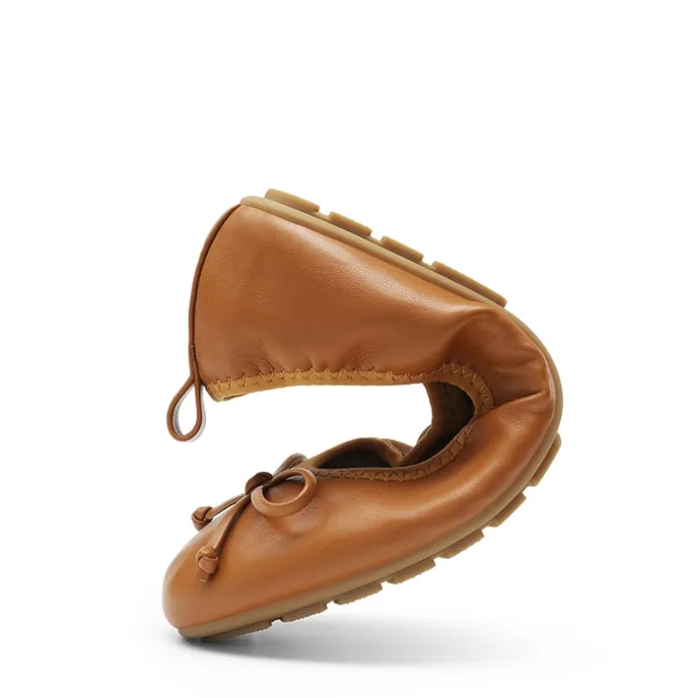 Ascenelle Foldable Bowknot Lightweight Ballet Flats
