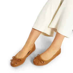 Ascenelle Foldable Bowknot Lightweight Ballet Flats