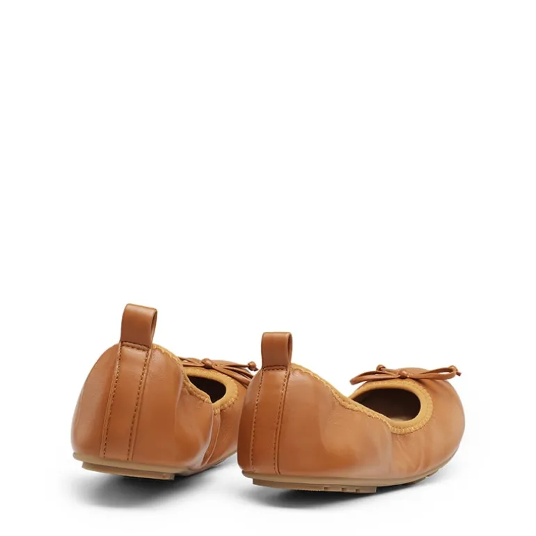 Ascenelle Foldable Bowknot Lightweight Ballet Flats
