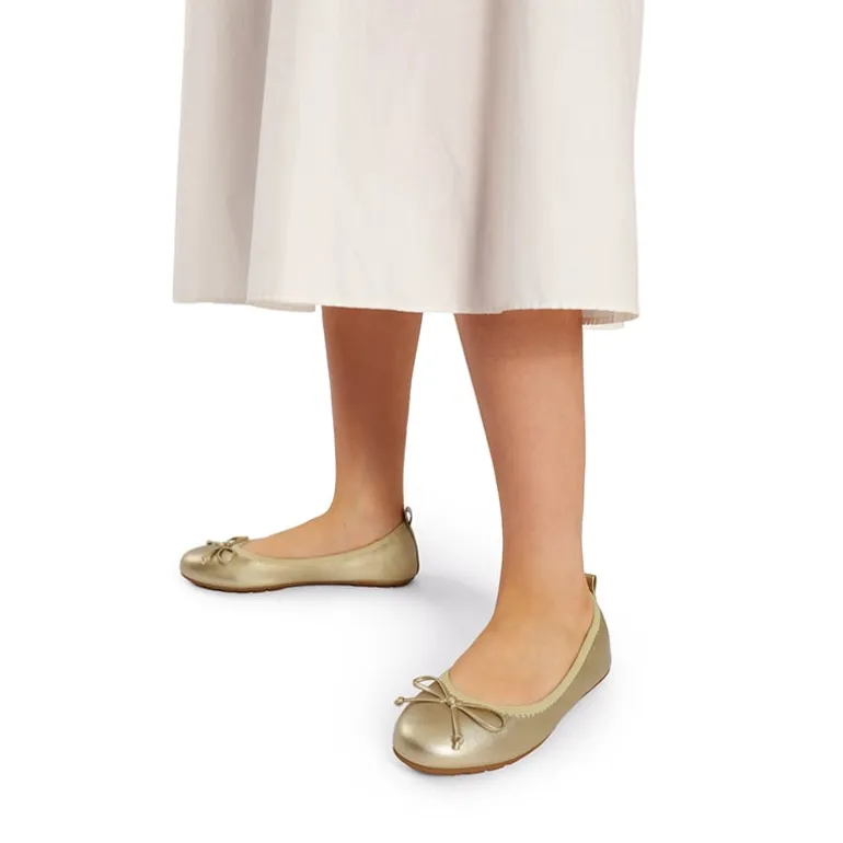 Ascenelle Foldable Bowknot Lightweight Ballet Flats