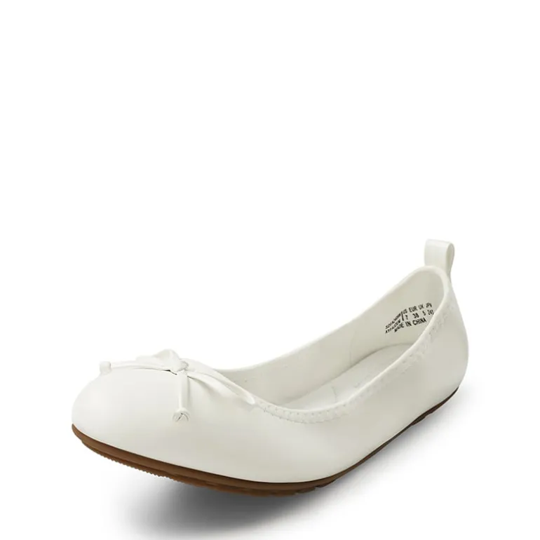 Ascenelle Foldable Bowknot Lightweight Ballet Flats