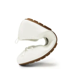 Ascenelle Foldable Bowknot Lightweight Ballet Flats
