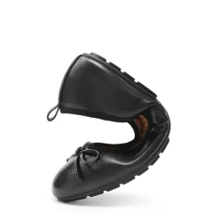 Ascenelle Foldable Bowknot Lightweight Ballet Flats
