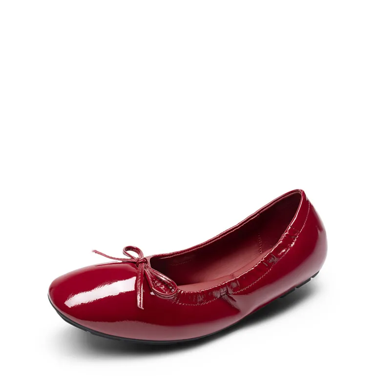 Ascenelle Foldable Square Toe Bow Ballet Flats