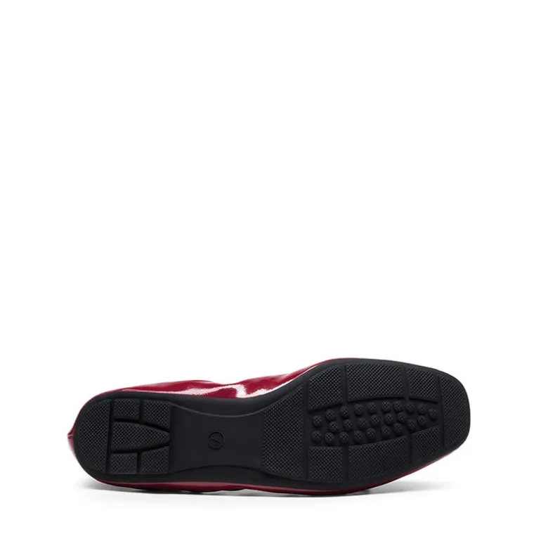 Ascenelle Foldable Square Toe Bow Ballet Flats