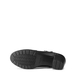 Ascenelle Mary Jane Chunky Heel Pumps - [Morgan]