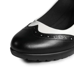 Ascenelle Mary Jane Chunky Heel Pumps - [Morgan]