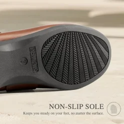 Ascenelle Mary Jane Non-Slip Comfortable Flats - [Josephine]