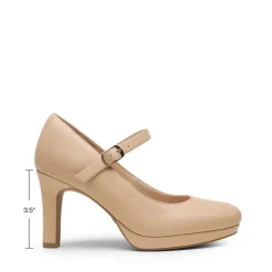 Ascenelle Mary Jane Platform Pumps - [Josephine]