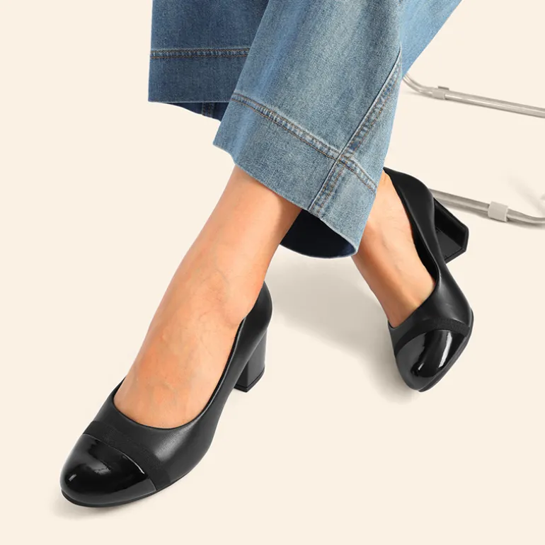 Ascenelle Non-slip Arch Support Cushioned Pumps