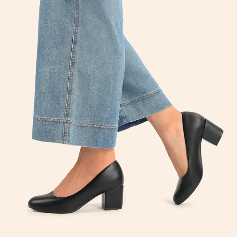 Ascenelle Non-slip Arch Support Cushioned Pumps