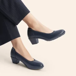 Ascenelle Non-Slip Block Work Pumps