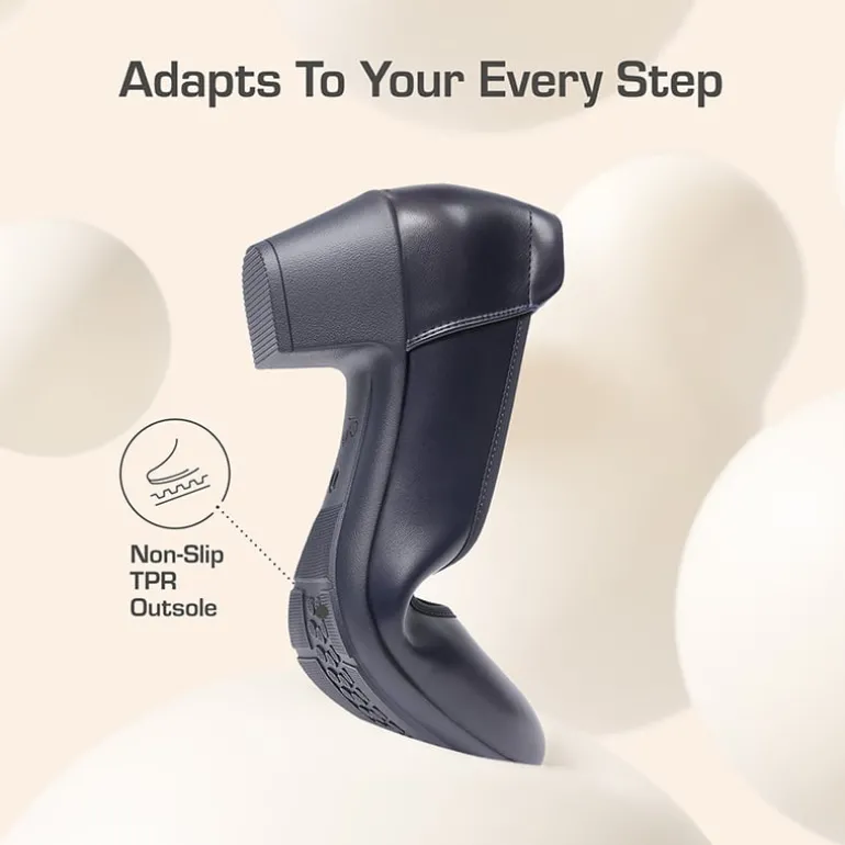 Ascenelle Non-Slip Block Work Pumps