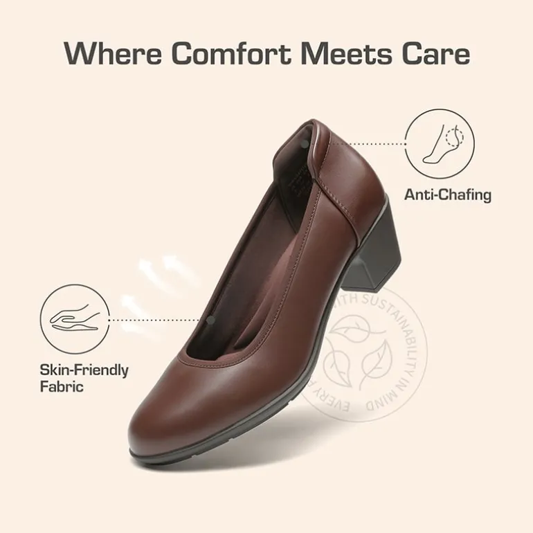 Ascenelle Non-Slip Block Work Pumps