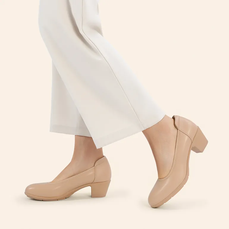 Ascenelle Non-Slip Block Work Pumps