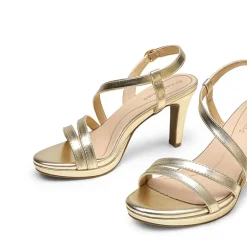 Ascenelle Platform Strappy High Heeled Sandals