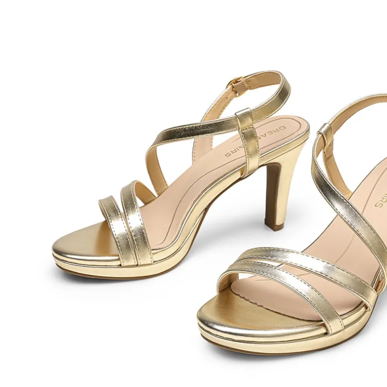 Ascenelle Platform Strappy High Heeled Sandals
