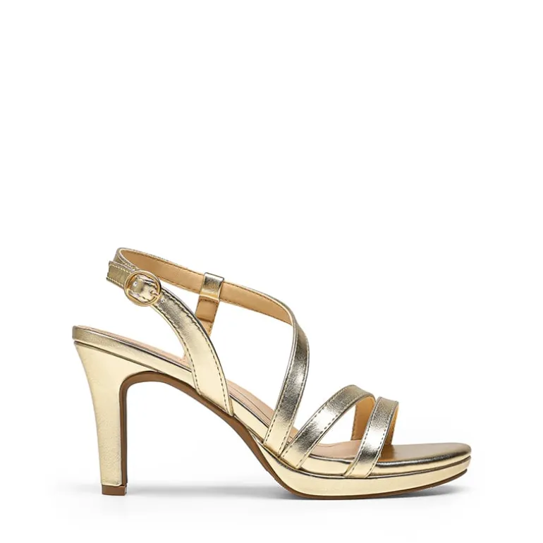 Ascenelle Platform Strappy High Heeled Sandals