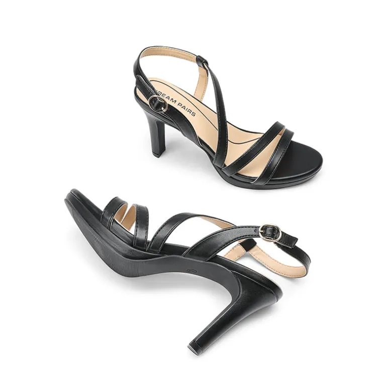 Ascenelle Platform Strappy High Heeled Sandals
