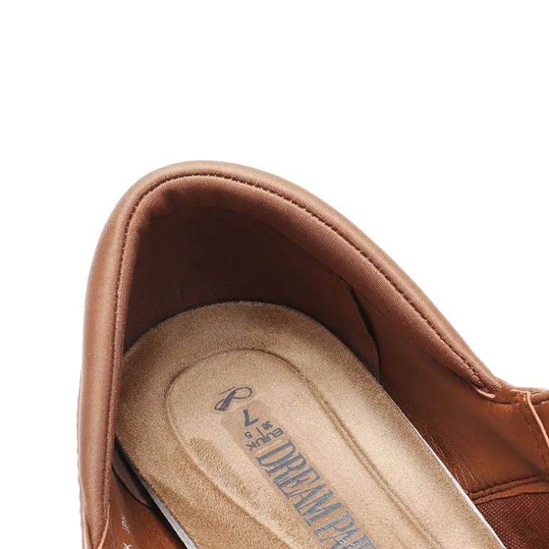Ascenelle Wide-Toe Comfort Chic Flats