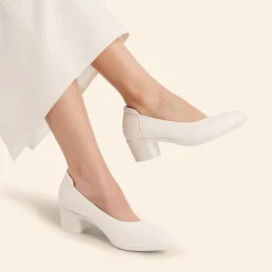 Ascenelle Women's Chunky Heel Dress Shoes