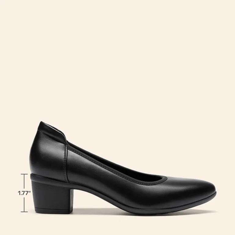 Ascenelle Women's Chunky Heel Dress Shoes