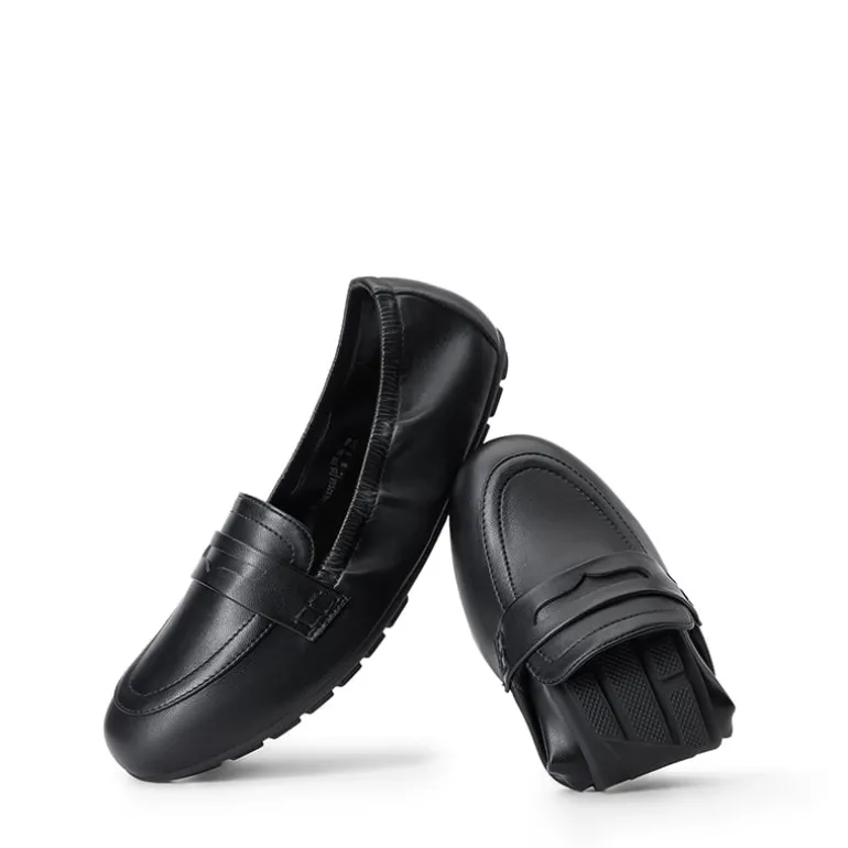 Ascenelle Women's Comfortable Slip-On Foldable Loafers