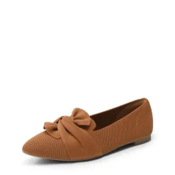 Ascenelle Women’s Foldable Bow Flats Knit Edition