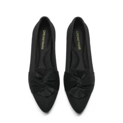 Ascenelle Women’s Foldable Bow Flats Knit Edition