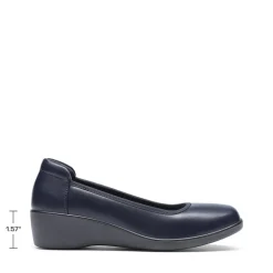 Ascenelle Women's Sustainable Wedge Heel Pumps