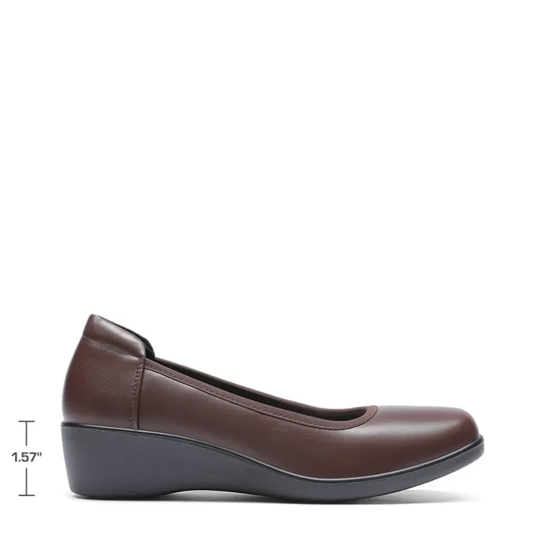 Ascenelle Women's Sustainable Wedge Heel Pumps