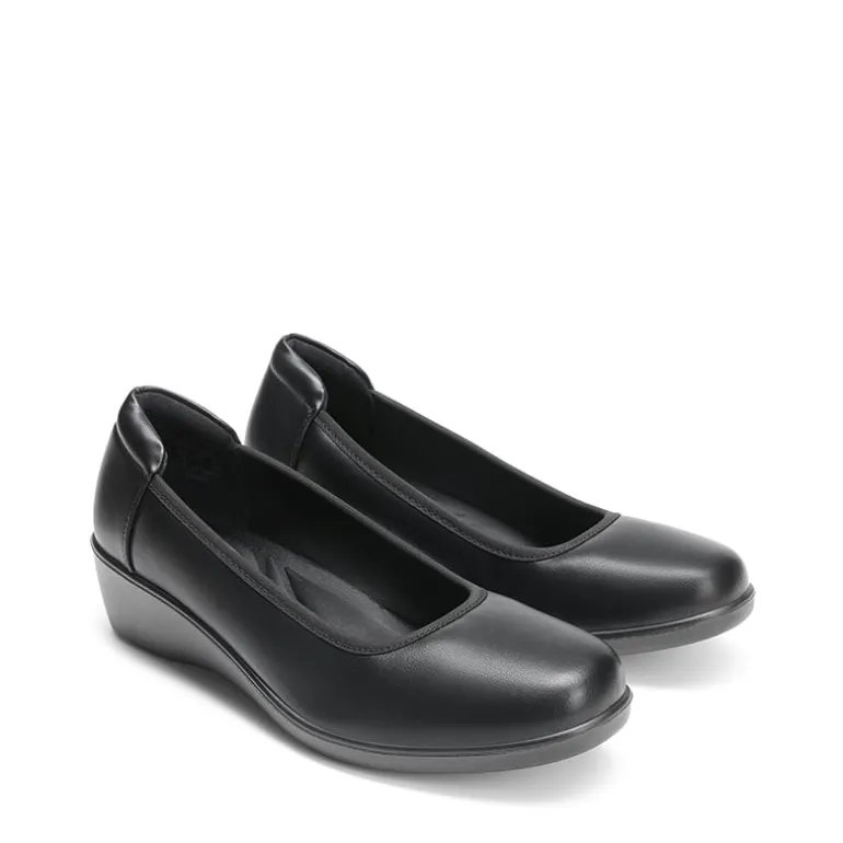 Ascenelle Women's Sustainable Wedge Heel Pumps