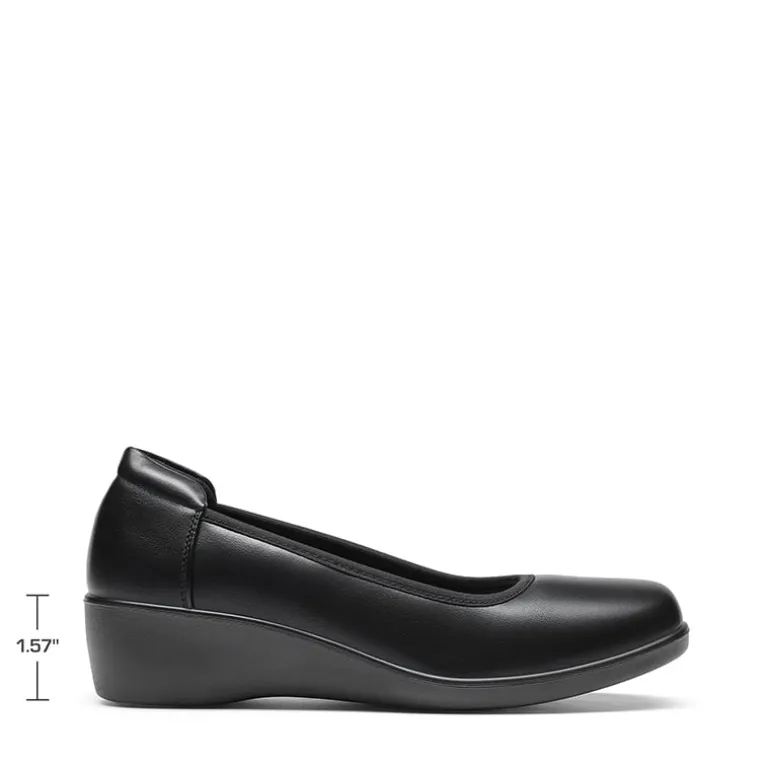 Ascenelle Women's Sustainable Wedge Heel Pumps