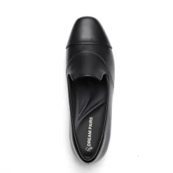 Ascenelle Women’s Wide Fit Elastic Loafers
