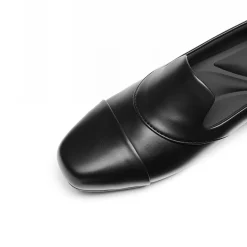 Ascenelle Women’s Wide Fit Elastic Loafers