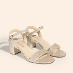 Ascenelle Women’s Wide-Toe Single-Strap Block Heel Sandals