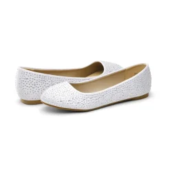 Ballet Rhinestone Sparkly Flats Shoes