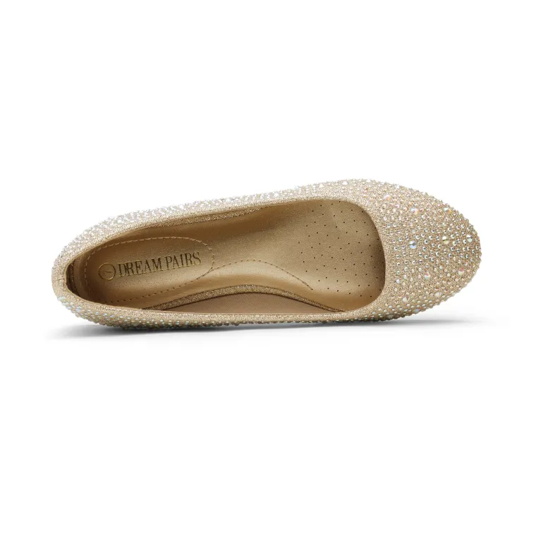 Ballet Rhinestone Sparkly Flats Shoes