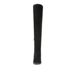 Block Heel Over The Knee Boots