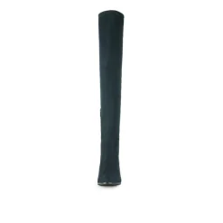 Block Heel Over The Knee Boots