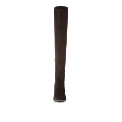 Block Heel Over The Knee Boots