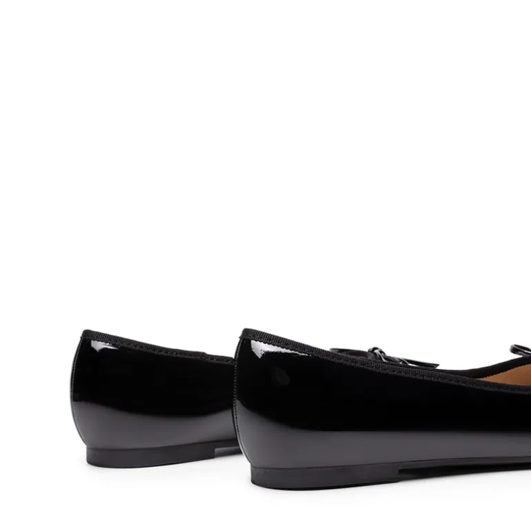 Bow Dual-tone Cap Toe Flats